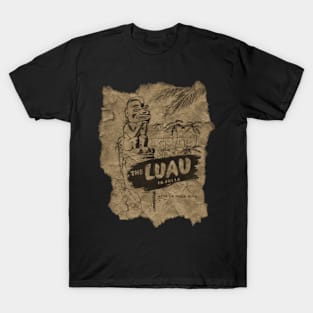 The Luau La jolla - Torn Paper T-Shirt